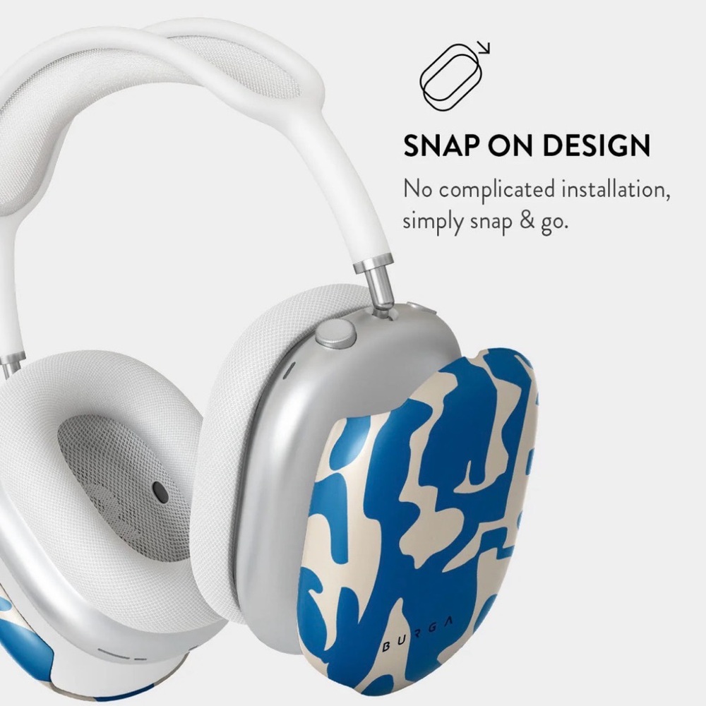 Unique Coastal Design Hardshell Case for Airpods Max - Picture 2 of 5